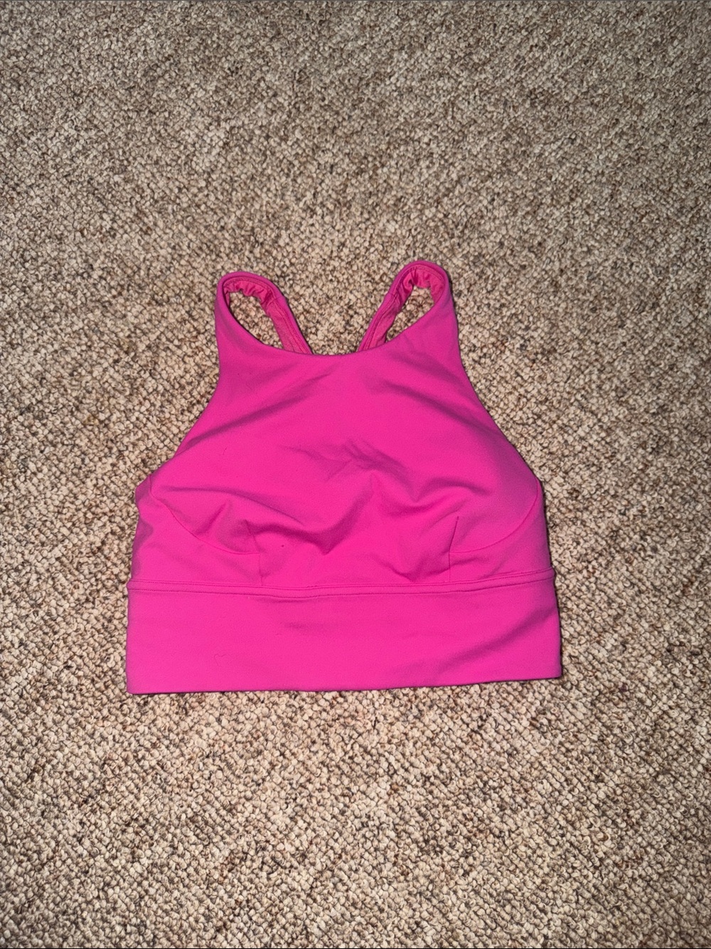 Women’s Wunder Train Sonic Pink High-Neck Sports Bra